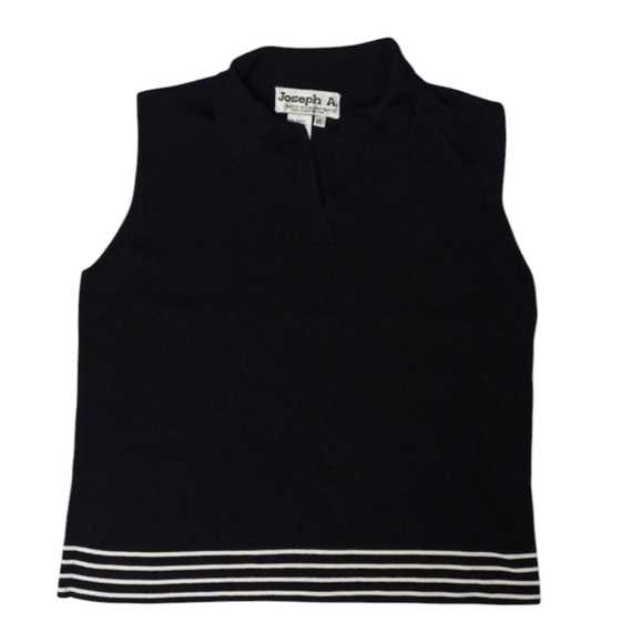 Joseph A. Qu'est-ce Que C'est Silk? Sleeveless Top - Picture 1 of 6